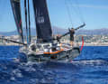 Boris Herrmann und Team Malizia auf Kurs Nizza.
