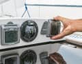 Wireless: Die Anzeigen von Raymarine sind kabellos und können einfach abgenommen werden