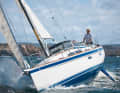 Powerful and comfortable. The Rassy sails very spirited and always under control, it even copes well with rough seas
