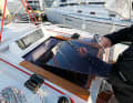 Practical: when not in use, the cabin bulkhead is retracted forwards into the garage together with the sliding hatch.