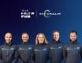 Das erste offizielle Mannschaftsbild von Team Holcim-PRBs starkem Aufgebot fürs Ocean Race Europe (v.r.n.l.): Alan Roberts, Carolijn Brouwer, Rosalin Kuiper, Franck Cammas und Nico Lunven.