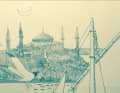 Im Sommer erreicht Hans Zitt mit seiner „Bayern“ Konstantinopel, das heutige Istanbul
