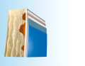 The new epoxy protection system is now built up layer by layer in six spray passes using a high-pressure spraying process. The layer thickness of this epoxy armour is approx. 500 micrometres - 12 times the thickness of a coat of paint applied by hand