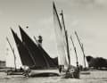 Youth travelling cutter on the Elbe