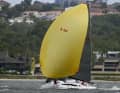 Die JPK 10.80, mit der Christopher Opielok und seine Crew das 78. Rolex Sydney Hobart Race meistern wollen