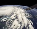 Hurricane Ian over Cuba, photographed from the ISS.