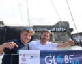 Lennart Burke und Melwin Fink bereiten sich in Lorient auf den Globe40-Start am 31. August vor.