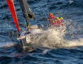 The Akilaria RC2 "Yeah Baby" later had to abandon the race
