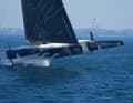 The start of the Jules Verne record attempt