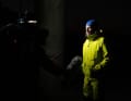 Gitana-Skipper Charles Caudrelier kurz vor dem Start im Interview