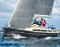 Powerful: In fresher winds, the boat shows its strengths to the full, especially at the cross