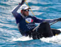 Philipp Buhl, le meilleur barreur allemand de l'Ilca-7, participe aux championnats d'Europe