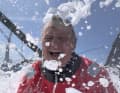 Action selfie II during the Vendée Globe 2024/25