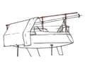 Firststange für die Winterplane
