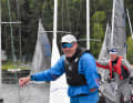 In a good mood on course for gold: Heiko Kröger in the World Cup harbour