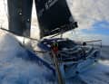 Action-Selfie I während der Vendée Globe 2024/25