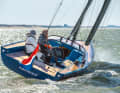 Oh, that stern! And the small disc and how it retracts aft! One thing is clear: the Saffier is quite handsome