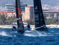 Frankreichs "Orient Express" und Alinghi Red Bull Racings "BoatOne" im Duell