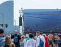 Numerous large and huge screens have been set up for this purpose