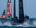 Die Kiwis gewannen ihr Match gegen Alinghi Red Bull Racing