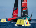 Bei der Preliminary Regatta und den Round Robins des Louis Vuitton Cup zeigten sich diese stark aber nicht durchschaubar. Bis zum eigentlichen America's Cup Match werden sie nicht mehr auf dem Rennkurs zu sehen sein