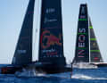 Das Duell zwischen der dominanten "Britannia" und Alinghi Red Bull Racings "BoatOne"