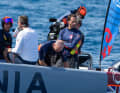 After glorious days for "Britannia", it was a day to forget from Sir Ben Ainslie's point of view