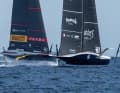 Even though the last race was a clear finish, the two yachts often met at eye level
