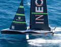 ... the Brits around Ben Ainslie secured an unchallenged victory in the second race
