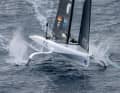 Voici l'aileron allemand de l'AC40 qui s'envole