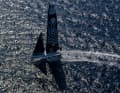 The Jajo Team DutchSail in Barcelona's midday light