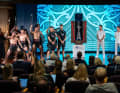 At the start of the last press conference before the 37th America's Cup match, the Kiwis were in the majority