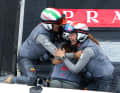 Italienischer Jubel nach dem Finale