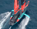 Even the drone's view of the Kiwis' deck is immaculate