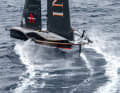 "Britannia" auf Barcelonas Cup-Kurs
