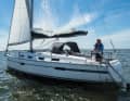 The spinnaker pole was a bit too short. Under sail, the rudder pressure was not quite as great as with the engine