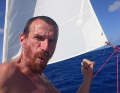 Yann Quenet at sea