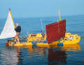 Yrvind on one of his sea trials.