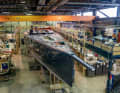 Baltic 110: The 33.50-metre-long carbon-slide is due to float in the Finnish Baltic Sea in May. The bowsprit was laminated as part of the hull mould