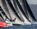 Even the starts are hotly contested in the popular ClubSwan 50 one-design class