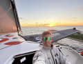 Hier schaut "Sodebo Ultim 3"-Co-Skipper Thomas Rouxel in die Kamera