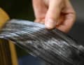 Rolls: The fibres are spread, impregnated with resin and pre-assembled