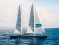 The "Aquijo" measures 4,400 square metres of sail area