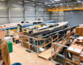Hulls and decks for the YYachts are laminated by supplier shipyards and then removed and completed in Greifswald.