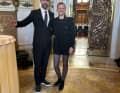 Neben seiner Frau Birte Lorenzen-Herrmann ...