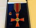 Special honour: the Cross of Merit on Ribbon