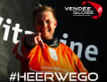 "#HEERWEGO" ist das glückliche Motto für den Schweizer Oliver Heer, der die Startberechtigung für die Vendée Globe am 2. Juli erhielt