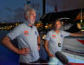 Die Sieger-Crew der Performance-Zweihand-Wertung aus La Turballe: Eric Guigne und Tangi Caron