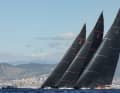 Imposantes J-Class-Trio vor Barcelona