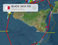 Blick auf den Kurs für das Rolex Middle Sea Race
